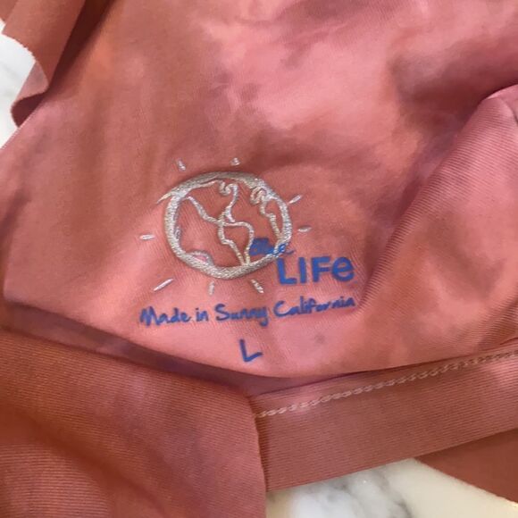 NWOT blue life ruffle bikini top - Picture 3 of 5